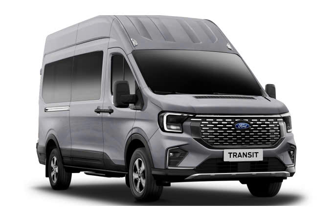 Ford Transit - Màu Bạc